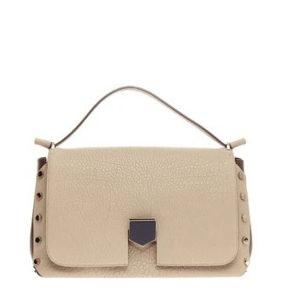 Jimmy Choo Lockett Convertible Shoulder Bag Leather Large - Picture 1 of 16